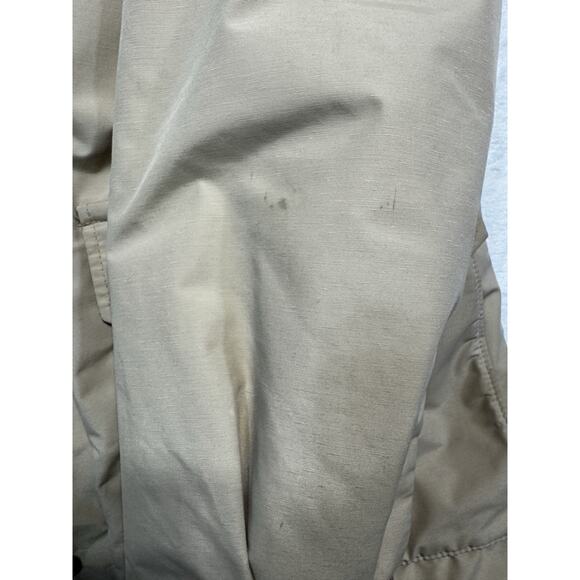 LL Bean VTG Mens M Maine Warden's Parka In Khaki Gore-Tex Thinsulate Made In USA - Picture 11 of 12